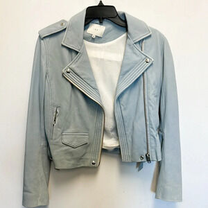 Iro Hanape leather moto jacket